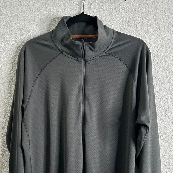 Patagonia gray   Full-Zip top  xL Mens Half Zip Capilene  Athletic Base Layer - Picture 3 of 9